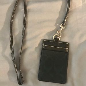 Coach card/ID holder